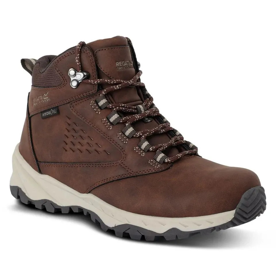 BRAND NEW REGATTA WOMENS AMBLE WALKING BOOTS IN CHESTNUT/SOFT TAUPE - UK 8