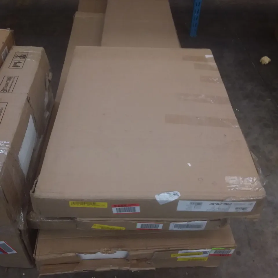 BOXED SHOAF 4 DOOR WARDROBE MATT/WHITE (6 BOXES)