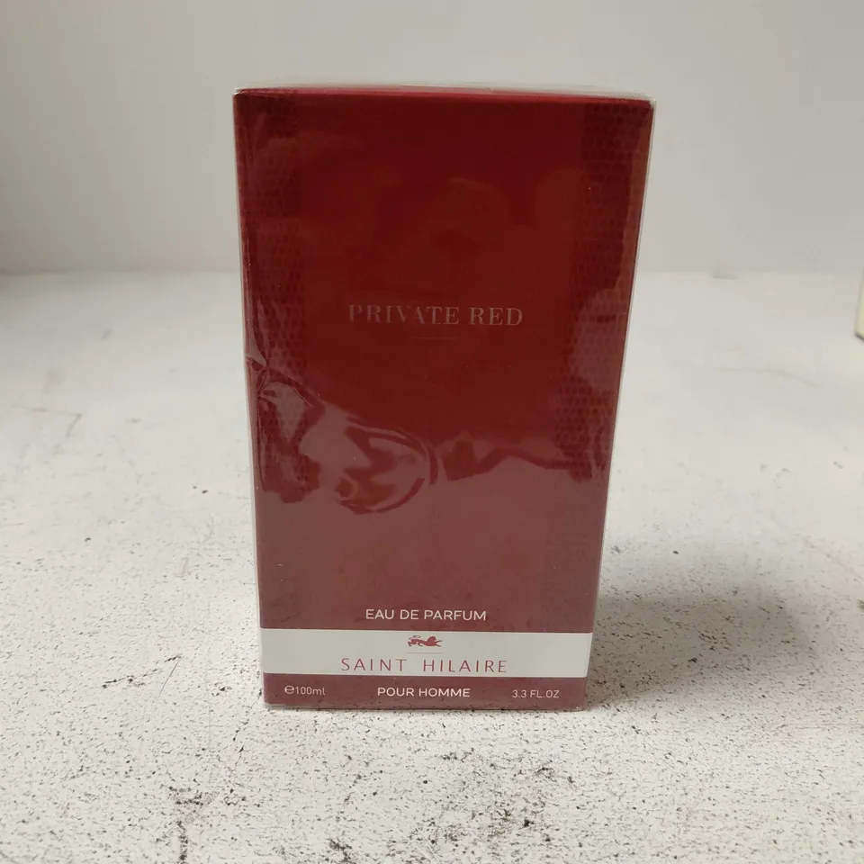 SEALED SAINT HILAIRE PRIVATE RED 100ML EAU DE PARFUM