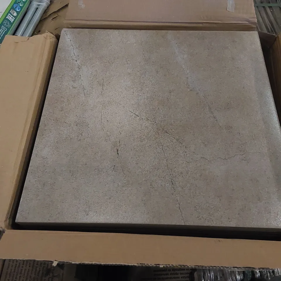 PALLET TO CONTAIN APPROX 56 X PACKS OF FIRST CHOICE LEGEND TAUPE PORCELAIN TILES - 9 TILES PER PACK // TILE SIZE: 333 X 333mm