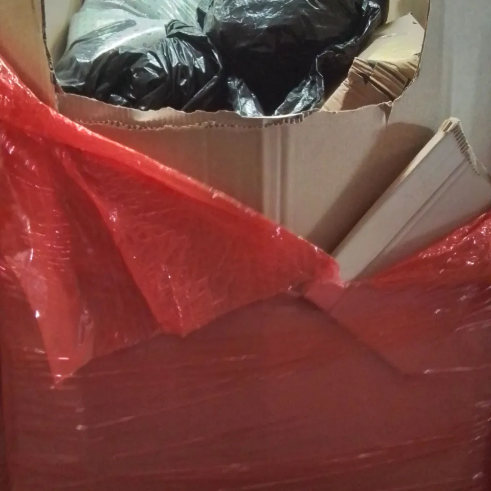PALLET OF ASSORTED HOUSEHOLD GOODS AND PRODUCTS TO INCLUDE;PET BED,AIR COOLER,UNDERFLOOR HEATING SYSTEM