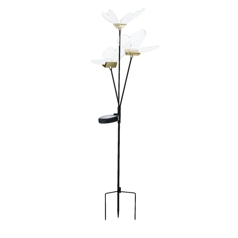 HOME 2 GARDEN SOLAR BUTTERFLY STAKE LIGHT