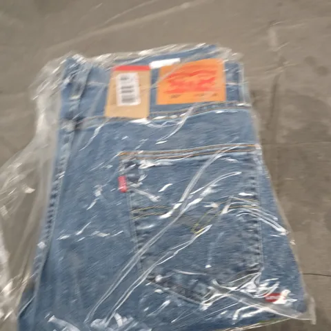 BAGGED LEVIS STRAUSS 502 DENIM JEANS - W34 L30