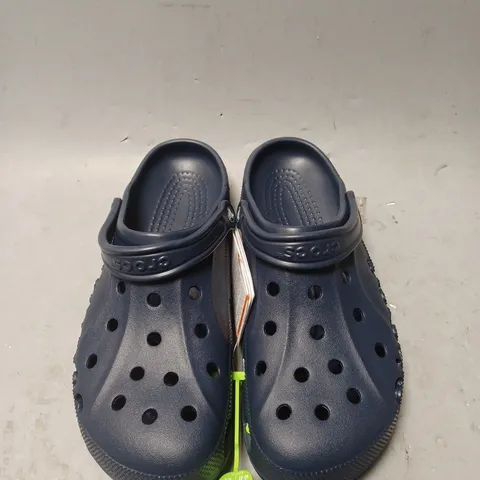 PAIR OF CLASSIC CROCS IN NAVY - SIZE 12