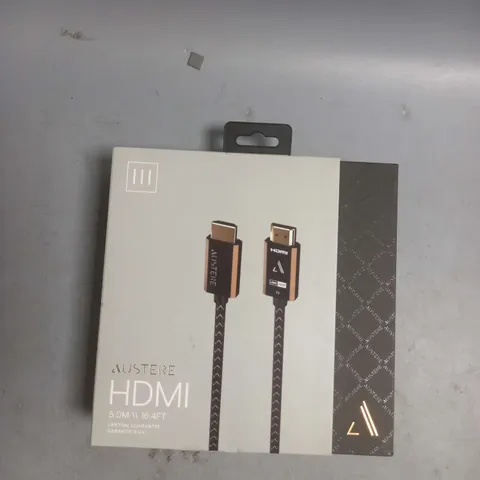 BOXED AND SEALED AUSTERE HDMI 5M WOVEN ARMOUR