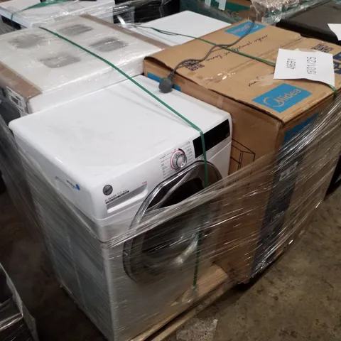 PALLET OF APPROXIMATELY 4 UNPROCESSED RAW RETURN WHITE GOODS TO INCLUDE