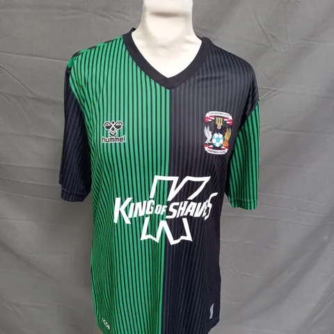 HUMMEL COVENTRY CITY FOOTBALL CLUB SHIRT - MEDIUM
