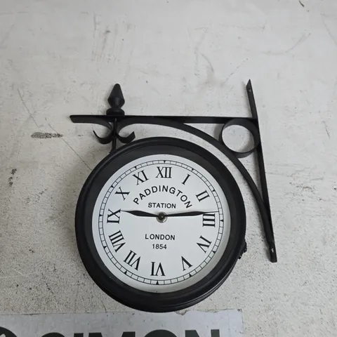 PADDINGTON STATION CLOCK – LONDON 1854, WALL-MOUNTED