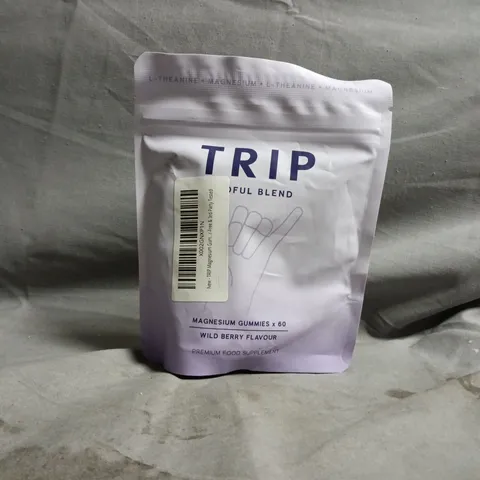 TRIP MINDFUL BLEND MAGNESIUM GUMMIES - WILD BERRY FLAVOUR (60 GUMMIES)
