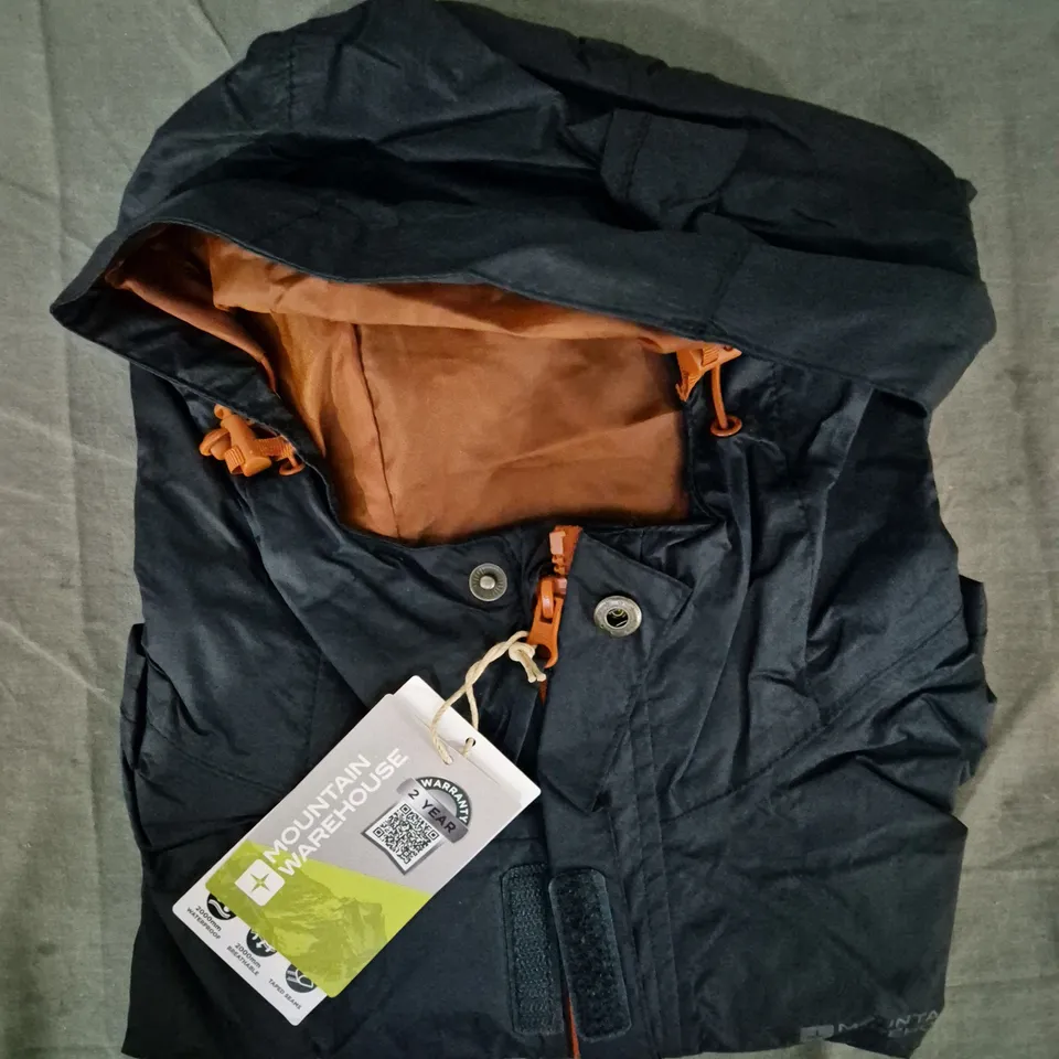 MOUNTAIN WAREHOUSE TORRENT WATERPROOF JACKET IN DARK BLUE SIZE SMALL