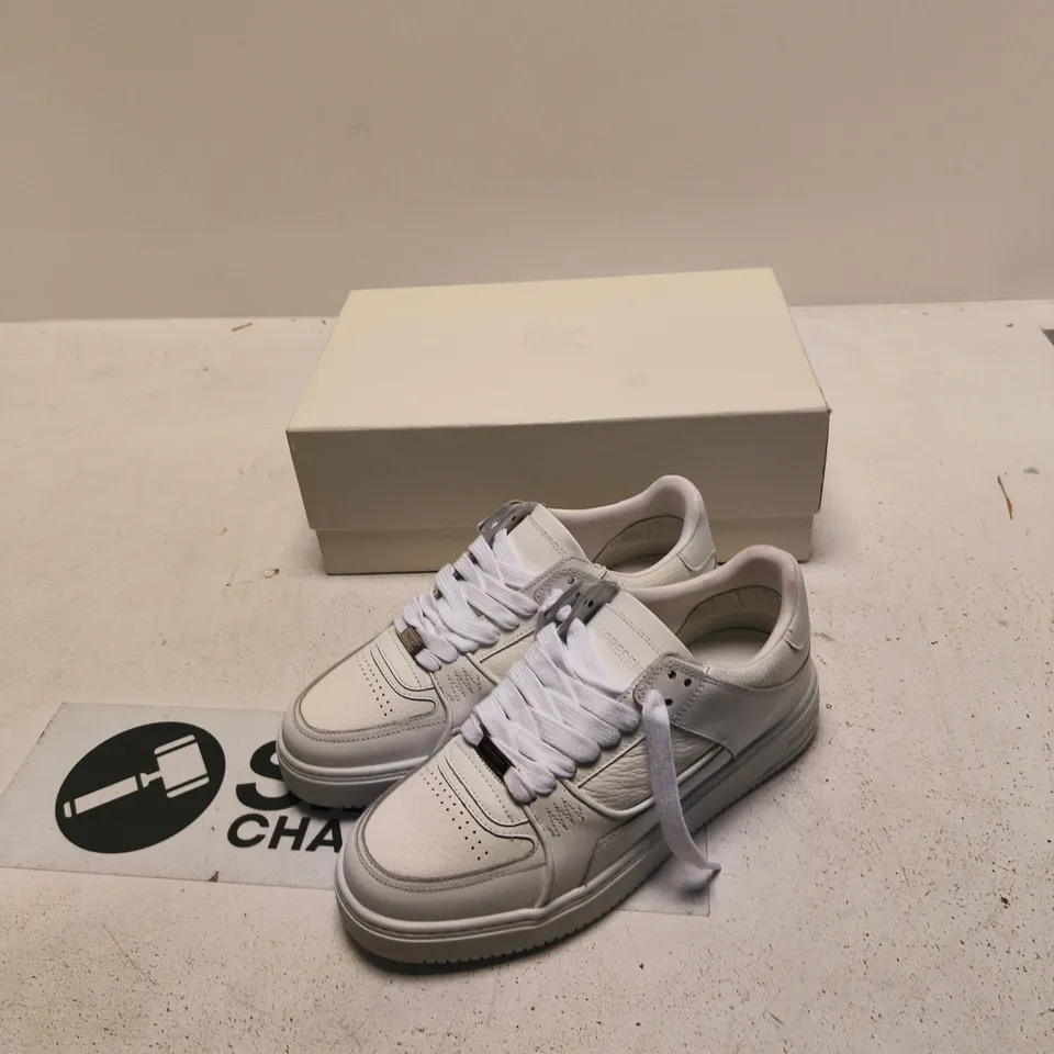 REPRESENT APEX WHITE SNEAKERS – UK 8 (EU 42, US 9)