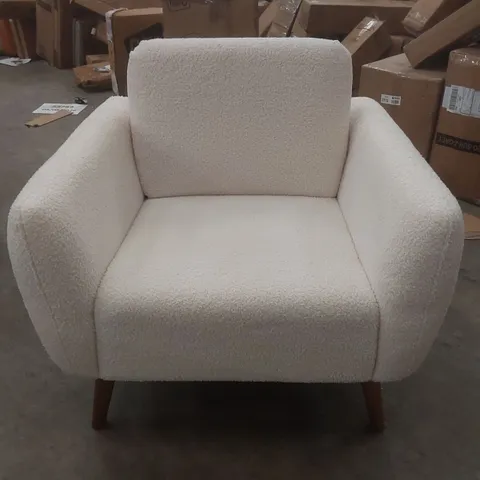 NAIM ARM CHAIR IN BOUCLE FABRIC