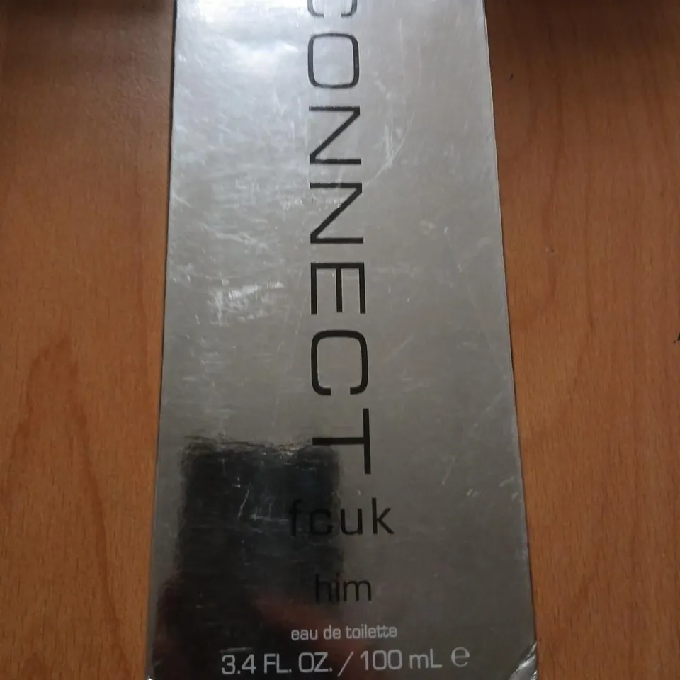 BOXED AND SEALED CONNECT FCUK HIM EAU DE TOILETTE 100ML