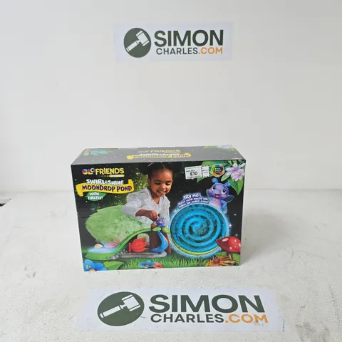 GLO FRIENDS SWIRL & SHINE MOONDROP POND PLAYSET β BOXED
