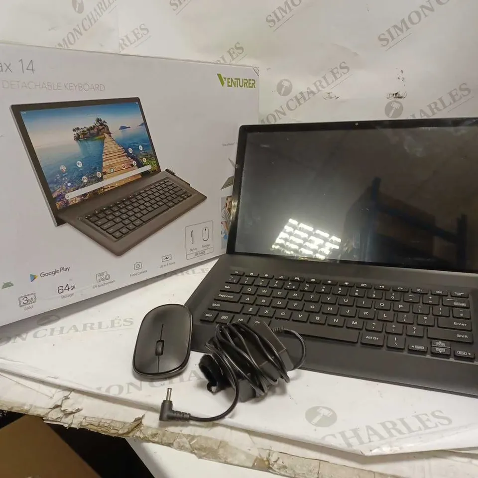 VENTURER LUNA MAX 14 TABLET WITH DETACHABLE KEYBOARD