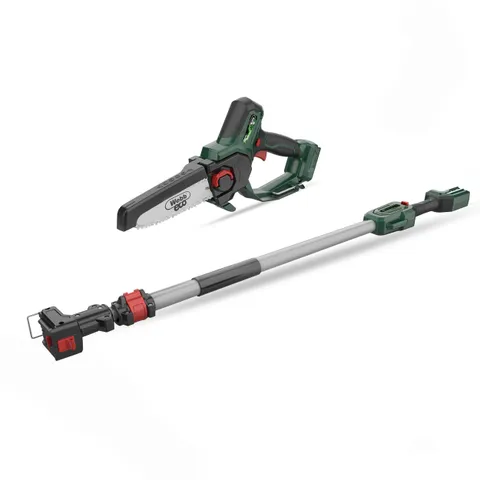 WEBB 20V CORDLESS 15CM PRUNING SAW TRIMMER WITH EXTENSION