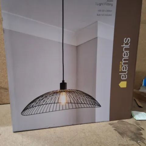 BOXER PENDANT LIGHT FITTING – WIRE CAGE SHADE, 1 LIGHT