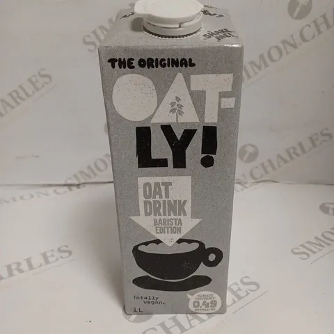 BOX OF 6 BOTTLES THE ORIGINAL OAT-LY OAT DRINK - 6 X 1L