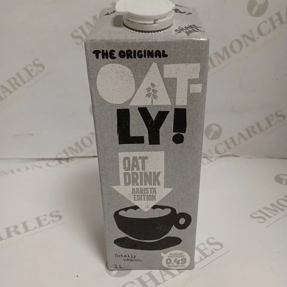 BOX OF 6 BOTTLES THE ORIGINAL OAT-LY OAT DRINK - 6 X 1L