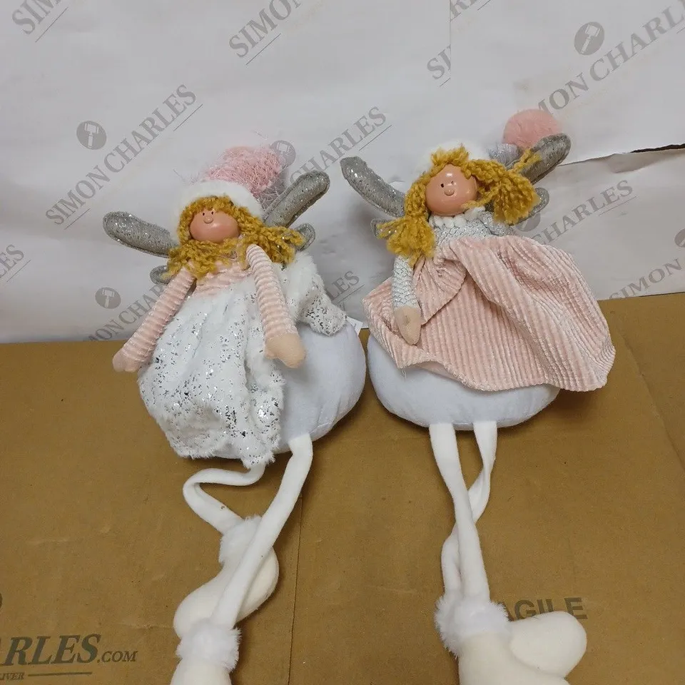 SET OF 2 FAIRIES WITH DANGLY LEGS RRP £29.99
