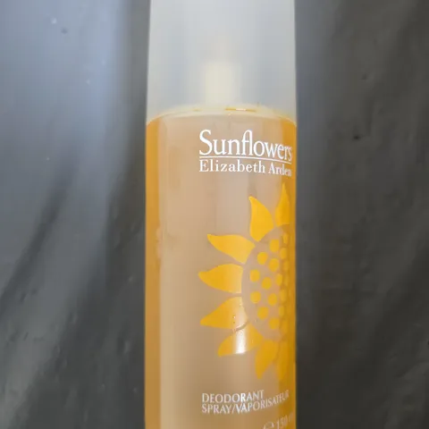 BOX OF APPROXIMATELY 20 ELIZABETH ARDEN SUNFLOWERS DEODORANT SPRAYS (150 ML) - COLLECTION ONLY
