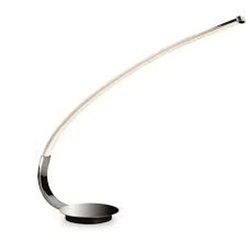 BOXED FIRSTLIGHT ARCO LED TABLE LAMP CHROME 47.5CM H