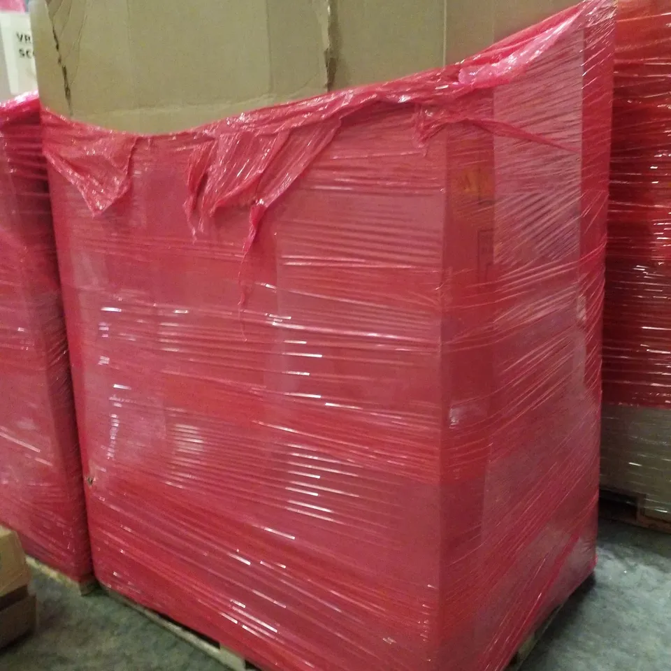 PALLET CONTAINING ASSORTED PRODUCTS INCLUDING STAINLESS STEEL SINK, COOLMAX CONTOUR PILLOW, ARTIFICIAL PLANTS, DRYWALL SANDER & KIDS SCOOTER