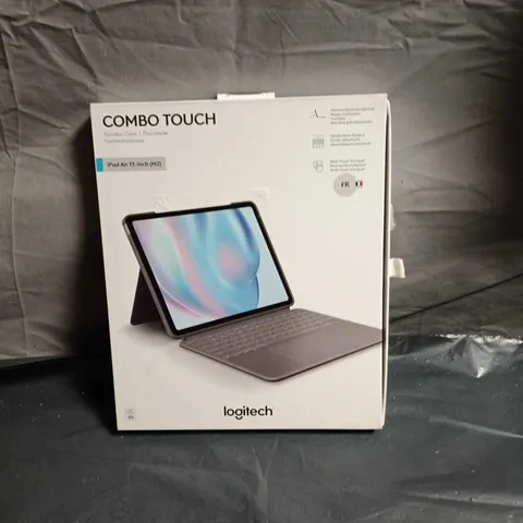 LOGITECH COMBO TOUCH KEYBOARD CASE FOR IPAD AIR 13 INCH  (M2) – BOXED - FRENCH KEYBOARD 