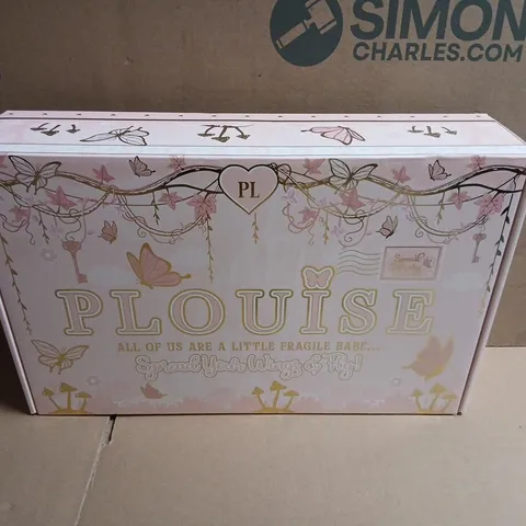 BOXED AND SEALED PLOUISE ALL OF US ARE A LITTLE FRAGILE BABE SPREAD YOUR WINGS AND FLY GIFT SET