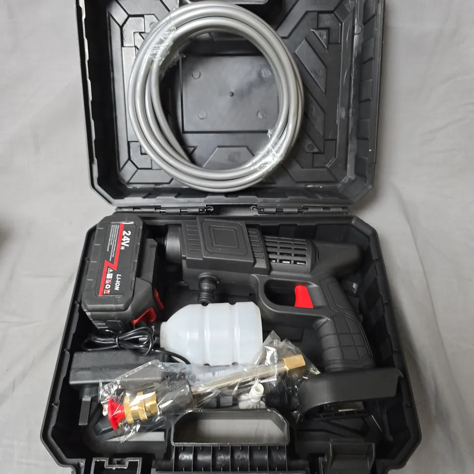 CORDLESS POWER TOOL KIT WITH 24V LI-ION BATTERY IN CASE