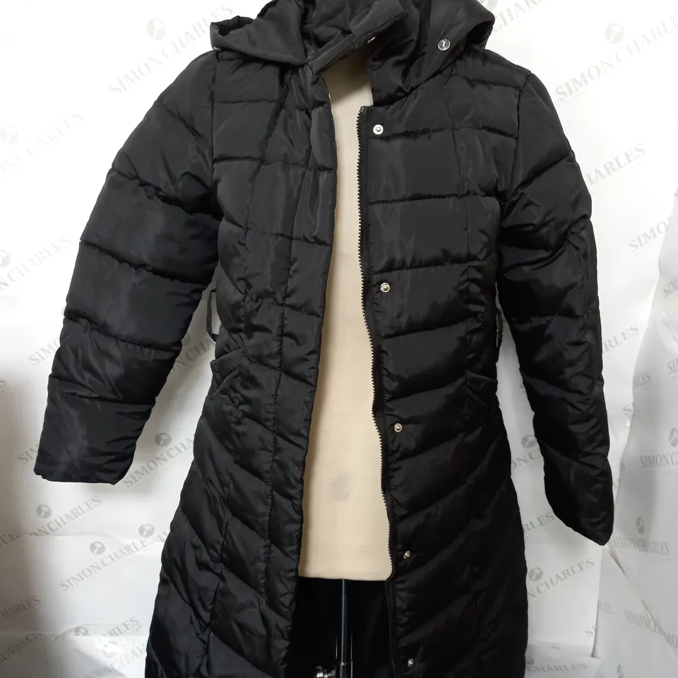 XINHONGTAN BLACK LONG PADDED COAT - M