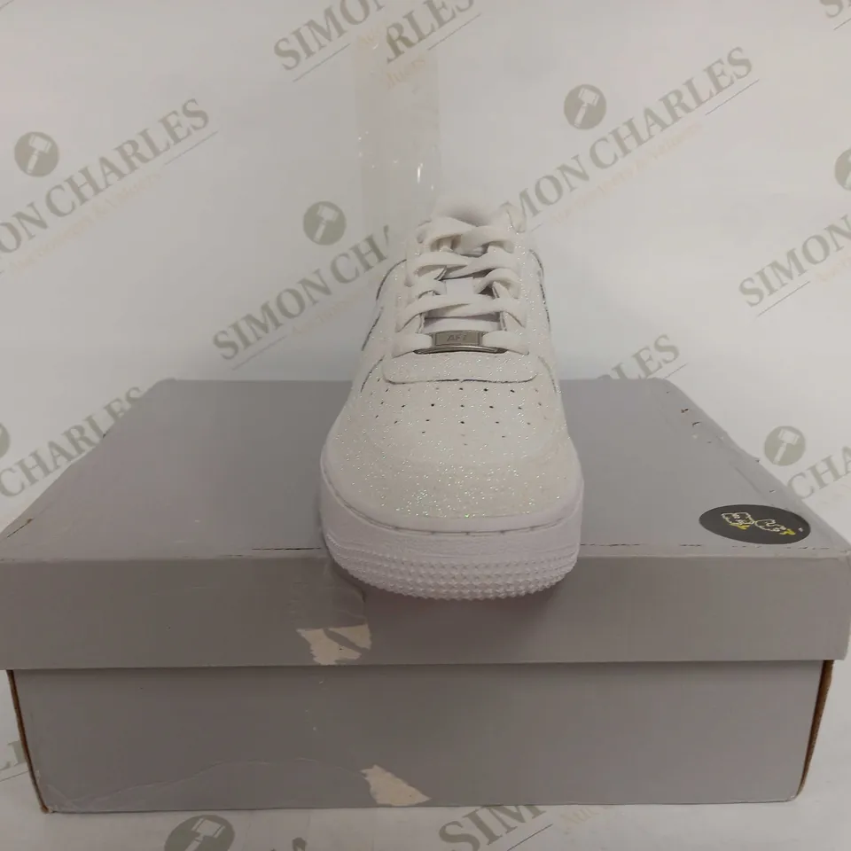 NIKE FORCE 1 LE (GS) GLITTER - UK 5