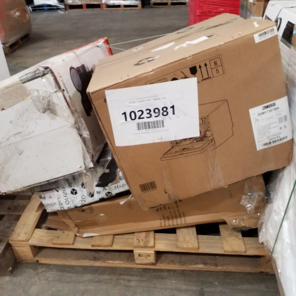 PALLET CONTAINING APPROXIMATELY 4 RAW ELECTRICAL ITEMS TO INCLUDE: