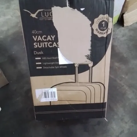 BOXED LUGG VACAY SUITCASE