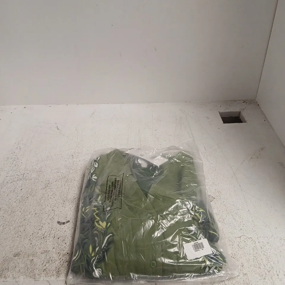HOBBS LONDON APOLLINE DRESS GREEN MULTI UK 10 TAGGED