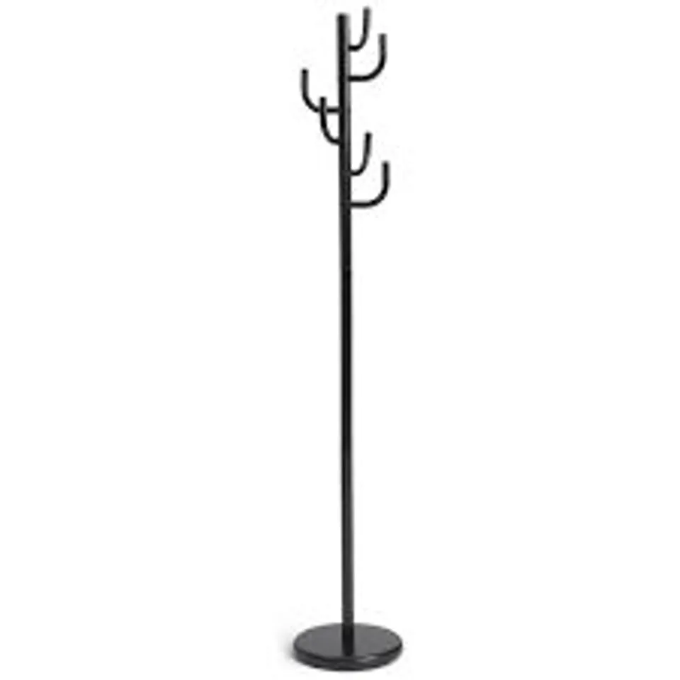 BOXED HABITAT STEEL COAT STAND - BLACK