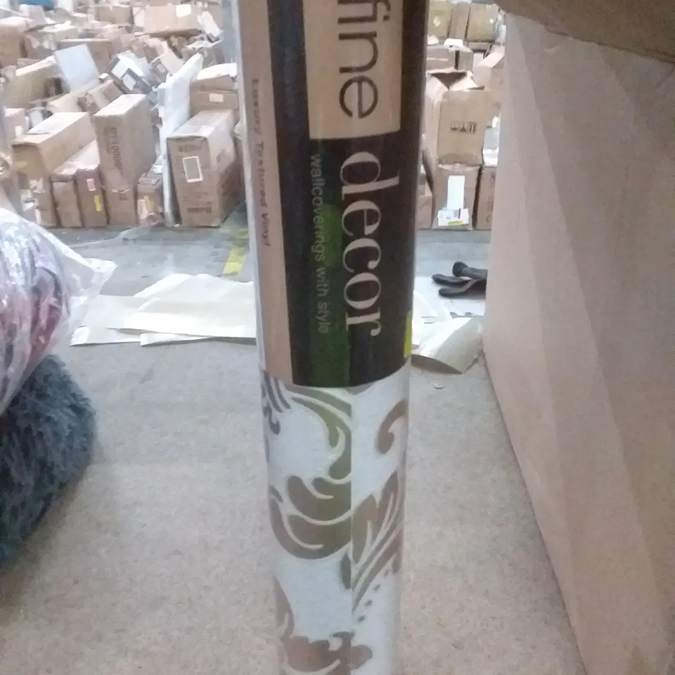 10M X 53CM SEMI-GLOSS WALLPAPER ROLL COLOUR: ROSE