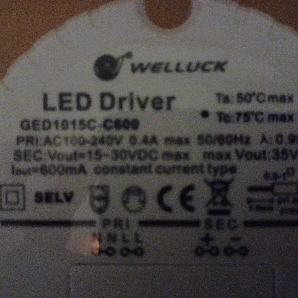 BRAND NEW ROUND 175MM 15W LED DOWNLIGHT 6K