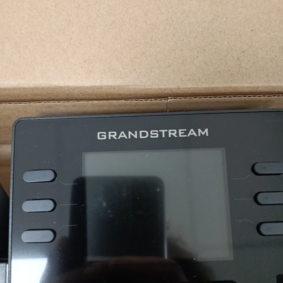 GRANDSTREAM IP DESK PHONE – BLACK, BOXED