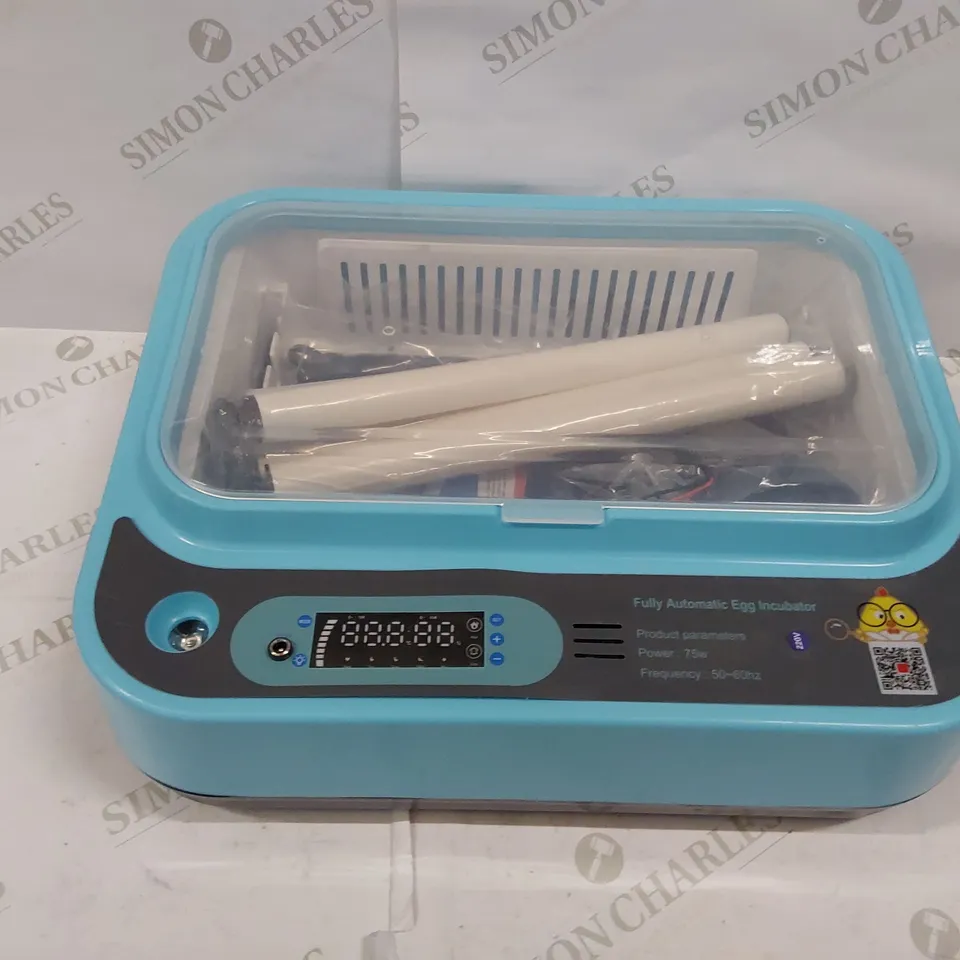 BOXED 24 EGG FULLY AUTOMATIC 75W EGG INCUBATOR (1 BOX)