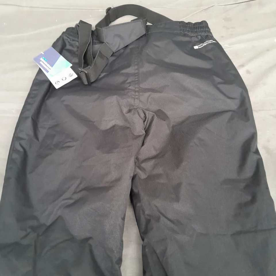 MOUNTAIN WAREHOUSE RAPTOR KIDS SNOW PANTS 13 YEARS BLACK 