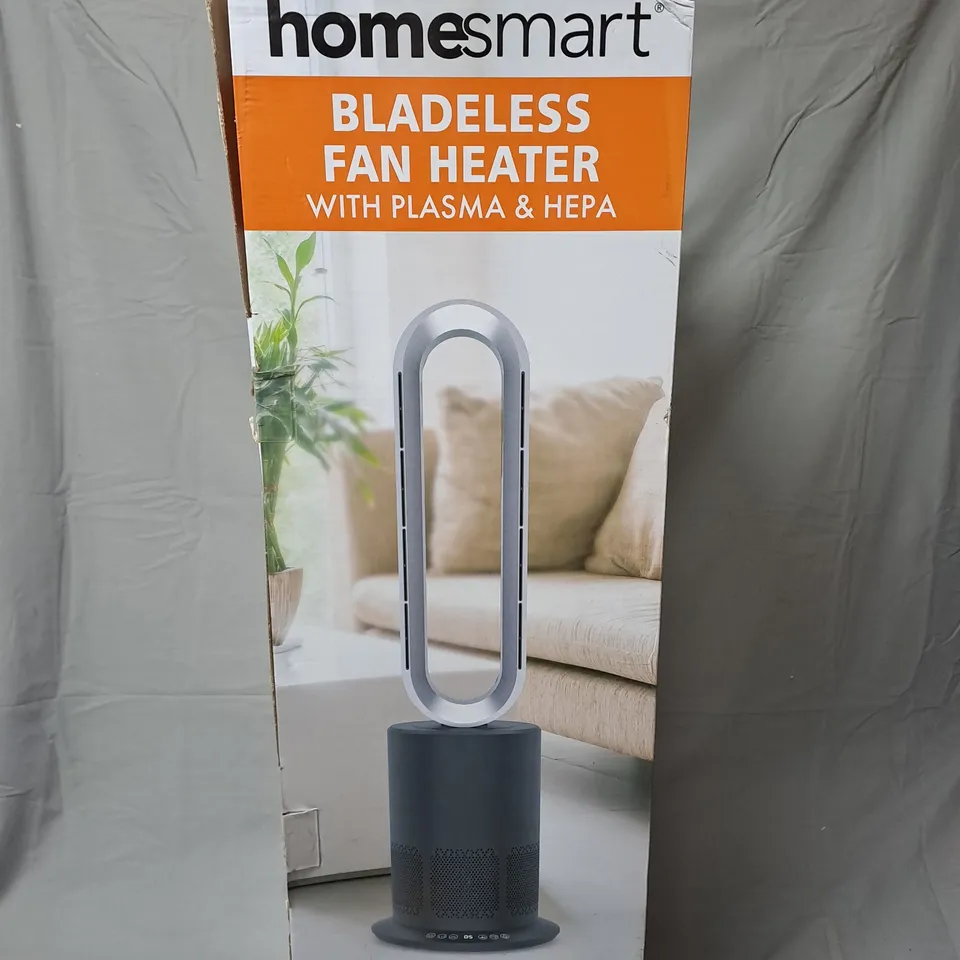 HOMESMART BLADELESS FAN HEATER WITH PLASMA AND HEPA - BLACK