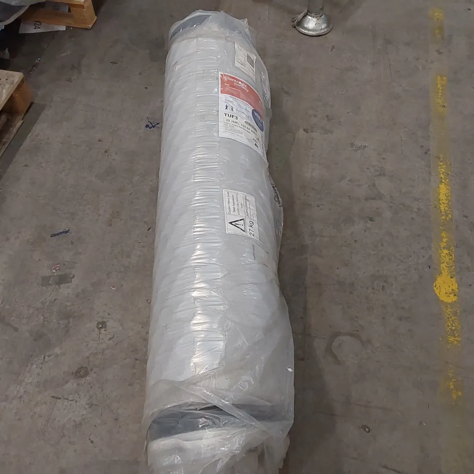 QUALITY BAGGED AND ROLLED SILENTNIGHT 135CM JUST SNUG MEMORY 135CM DOUBLE MATTRESS 