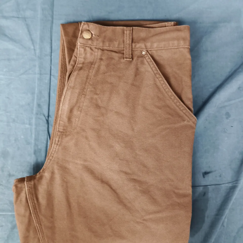 CARHARTT TROUSERS IN TAN SIZE 30/32