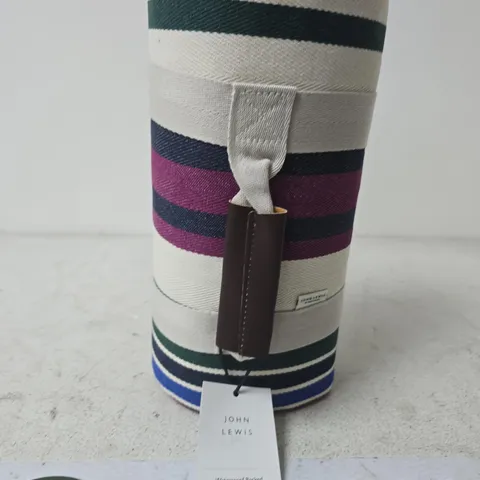 JOHN LEWIS STRIPED WATERPROOF PICNIC RUG – ROLL-UP OUTDOOR BLANKET