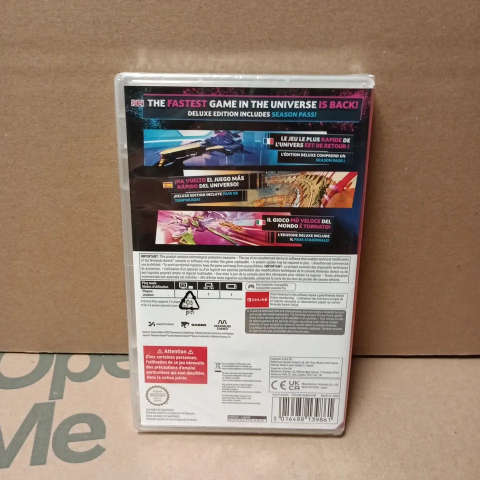 SEALED REDOUT II DELUXE EDITION (NINTENDO SWITCH)