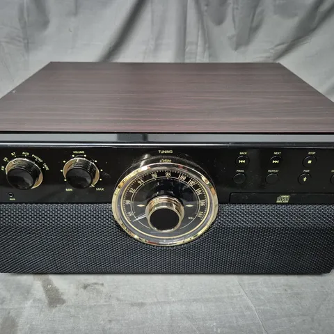 BOXED VICTROLA ALL-IN-ONE MUSIC SYSTEM