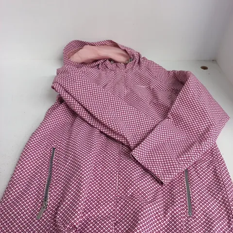 CRAGHOPPERS AQUADRY WOMEN'S JACKET - PINK PATTERN, UK 14
