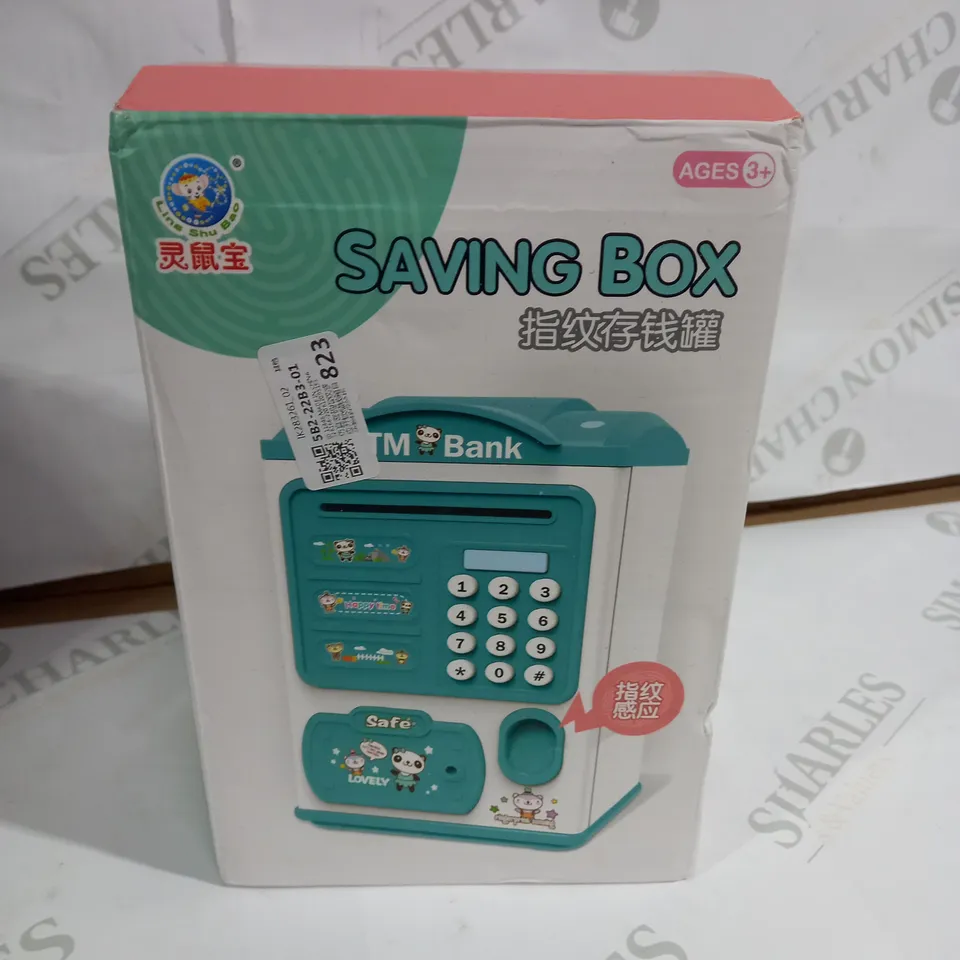 BOXED SAVINGS BOX