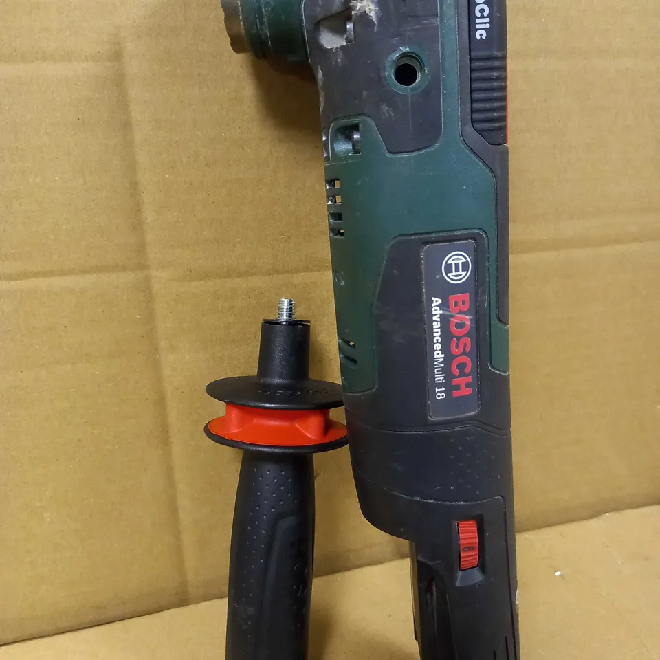 BOSCH HOME AND GARDEN CORDLESS MULTIFUNCTION TOOL ADVANCEDMULTI 18